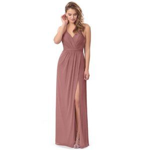 NWT Azazie Luxy Desert Rose Maxi Dress Size A4